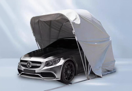 Portable and foldable carport - How to protect your car from bad weather such as suddenly heavy rain?