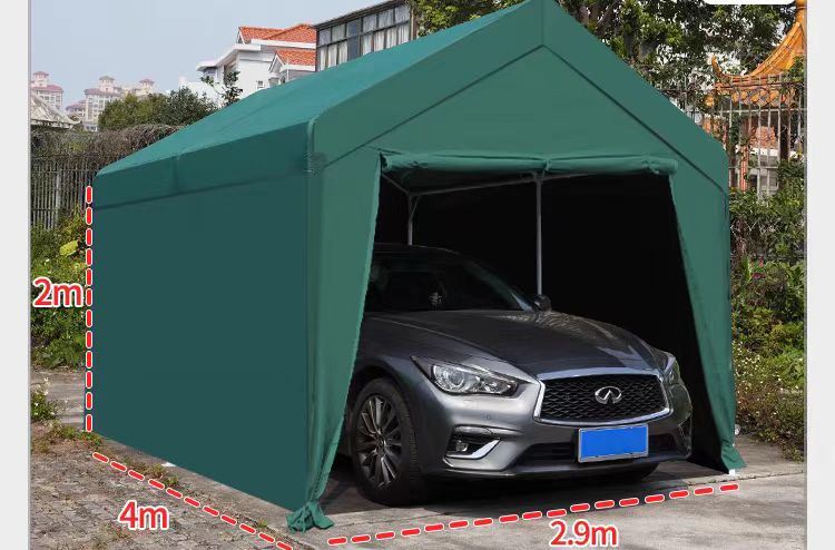 Outdoor household car sunscreen, sunshade, mobile parking space, rain proof