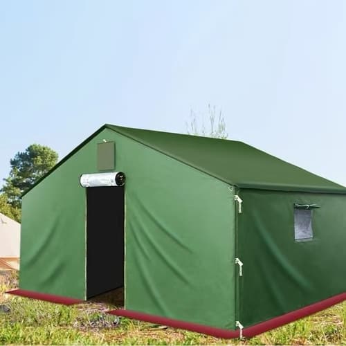 Construction site tent
