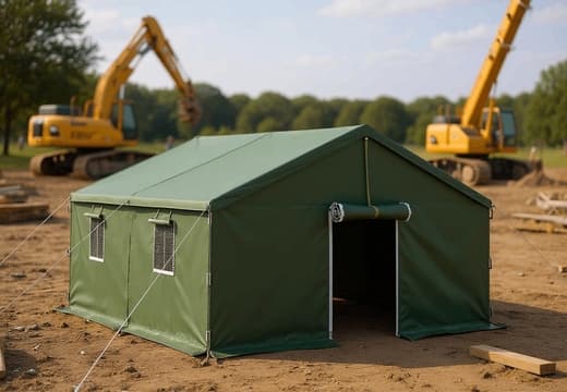 Outdoor construction tents, emergency disaster relief tents, temporary engineering tents