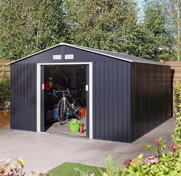Prefabricated portable house, removable 3x3m storage and organization room, suitable for outdoor miscellaneous items, garden, rooftop, and simple outdoor structure