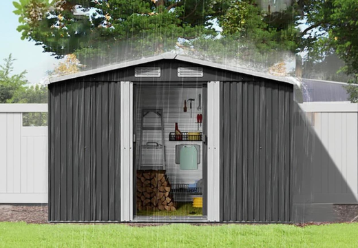 Prefabricated portable house immense storage capacity 