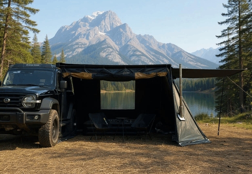 Hexagonal Car Side Tent – Your Outdoor Space Magician